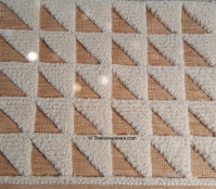 Flatweave with raised pile 2